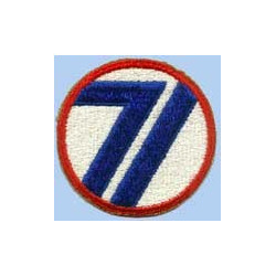 Patch de la 71° Division d'Infanterie - US WW2