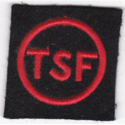 Insigne de spécialité tissu Marine Nationale: Radiotélégraphiste Equipage