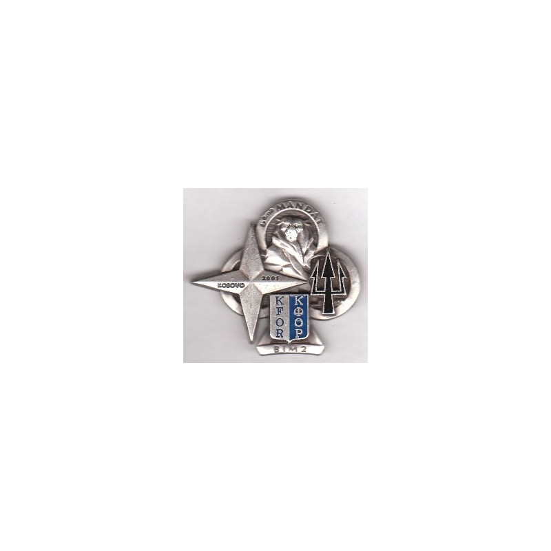 6ème Mandat Kosovo BIM2 2001 35° R.I. Matriculé