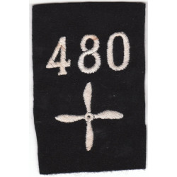 Patch du 480ème Aero Squadron - Escadrille de Chasse
