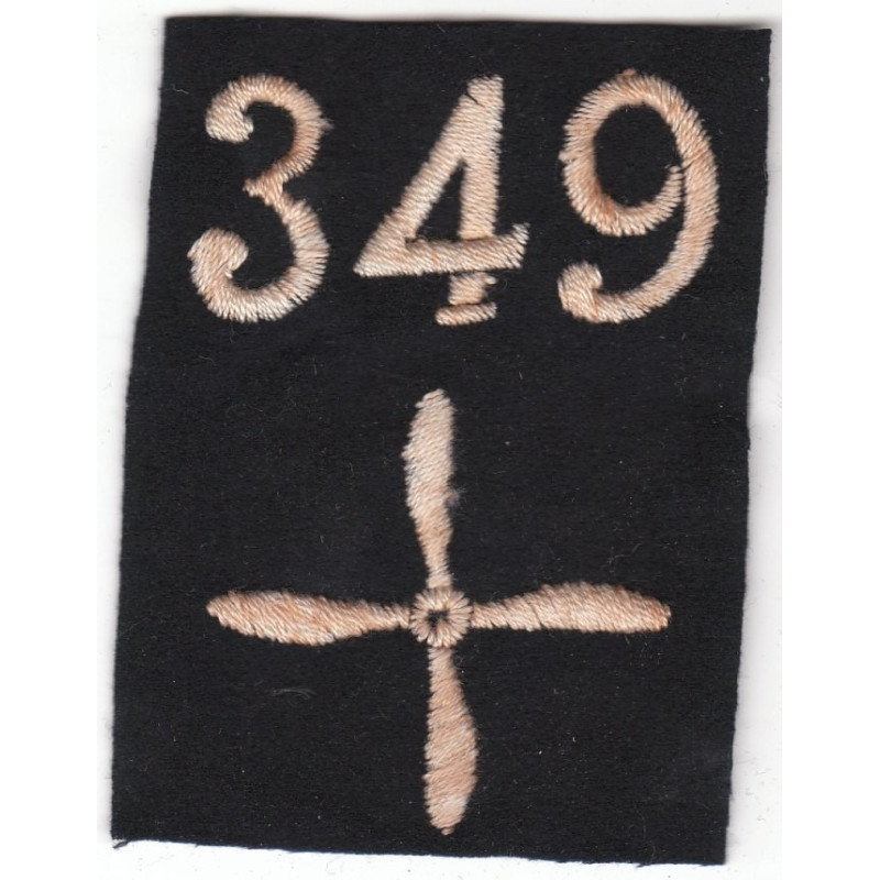Patch du 349ème Aero Squadron - Escadrille de Chasse - US WW1