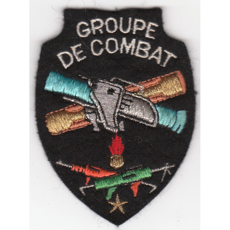 Ecusson fantaisie : Groupe de Combat