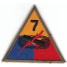 Patch de la 7° Division blindée - US WW2