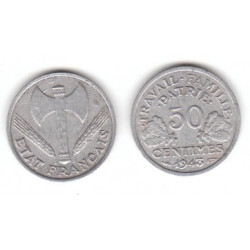 50 Centimes Etat Français 1943