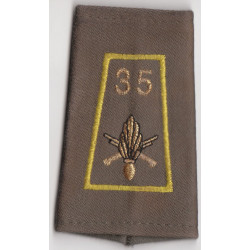 Fourreau d'épaule 3ème Compagnie du 35ème Régiment d'Infanterie