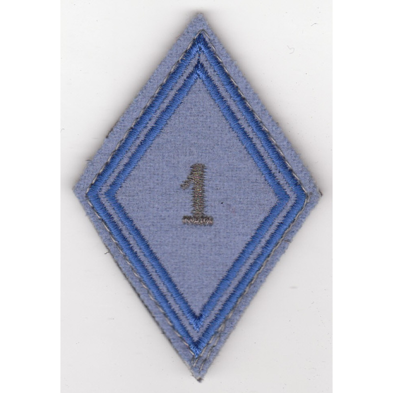 Losange de bras 1er Régiment du Matériel sous-officier / officier à velcro
