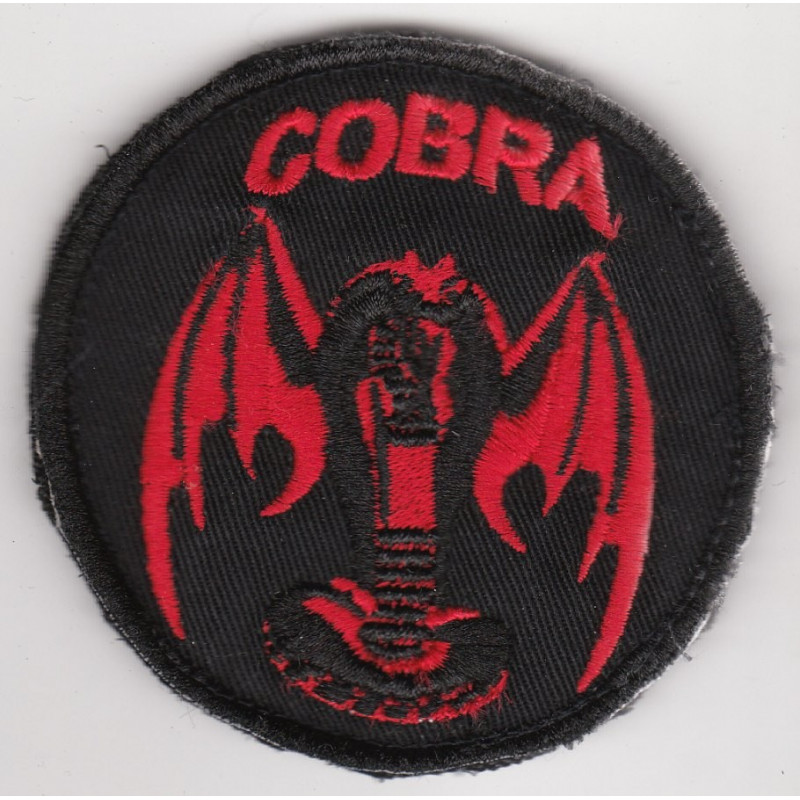 Ecusson COBRA du 1er Régiment d'Artillerie 