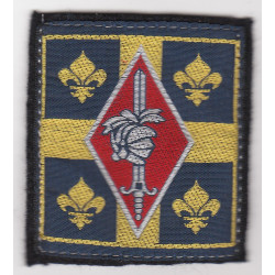Ecusson de Veste 10ème Division Blindée 63ème D.M.T. Gros Modèle sans inscription à coudre