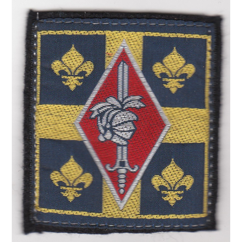 Ecusson de Veste 10ème Division Blindée 63ème D.M.T. Gros Modèle sans inscription à coudre