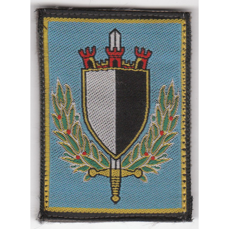 Ecusson de Veste Circonscription Militaire de Défense de METZ Petit Modèle  velcro