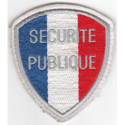 Ecusson "Sécurité Publique" à velcro - Police Nationale