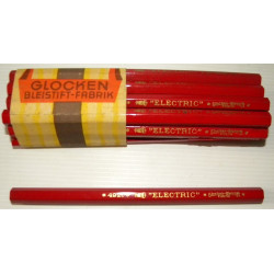 Accessoire de Porte-Carte: Crayon de couleur rouge "Electric"