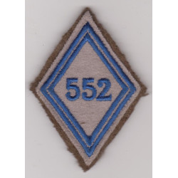 Losange de bras 552ème Bataillon du Matériel à crochets