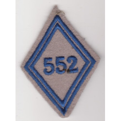 Losange de bras 552ème Bataillon du Matériel à coudre