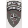 Ecusson OPEX KFOR camouflé  NATO - OTAN au Kosovo - Guerre Ex-Yougoslavie