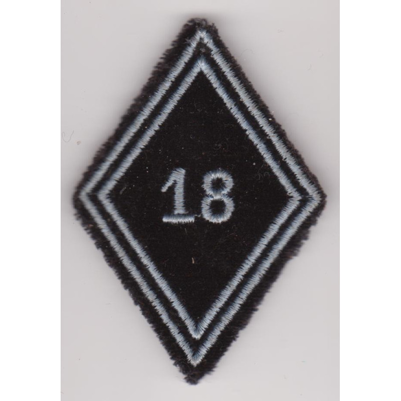 Losange de bras 18ème régiment de Transmissions à coudre