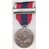 Médaille Défense Nationale "Argent" 2ème Type brillant+ agraphe "Infanterie" 2ème Type 