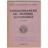 Connaissances du Matériel Automobile 2ème Partie - EAT - 1951