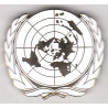 Insigne de béret Organisation des Nations-Unies (A.B.)