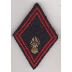 Losange de bras Générique Infanterie sous-officier/officier grenade basse à crochets