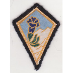Ecusson 27ème Division d'Infanterie Alpine à coudre