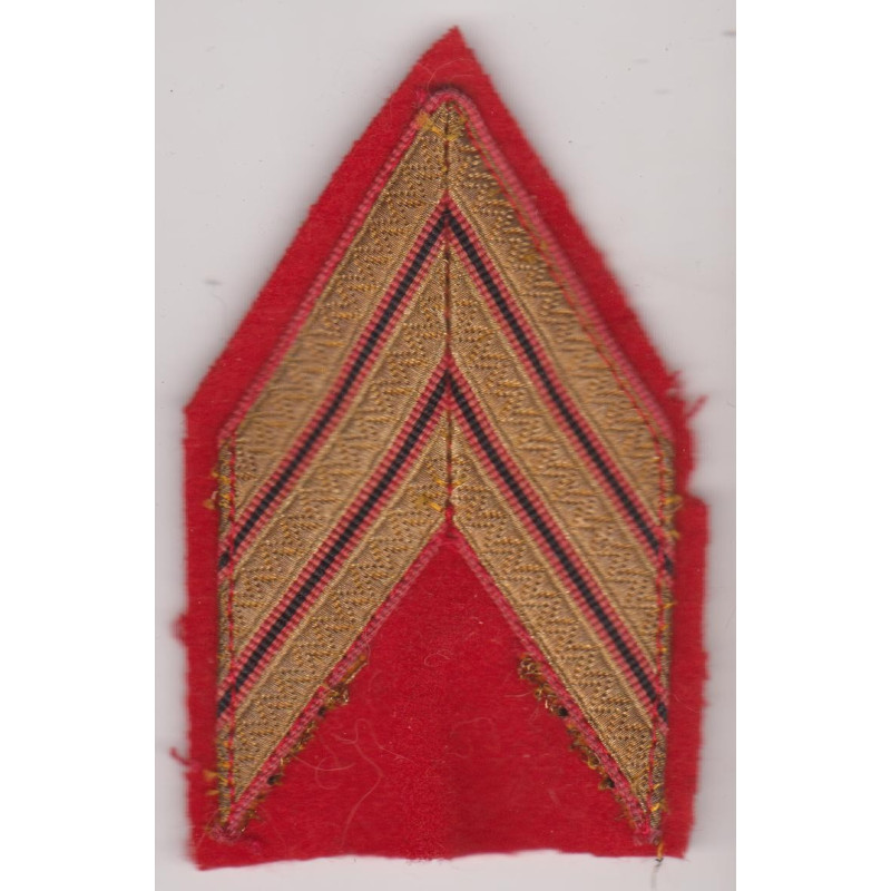 Grade de bras de Sergent-chef Artillerie de Marine à coudre