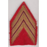 Grade de bras de Sergent-chef Artillerie de Marine à coudre